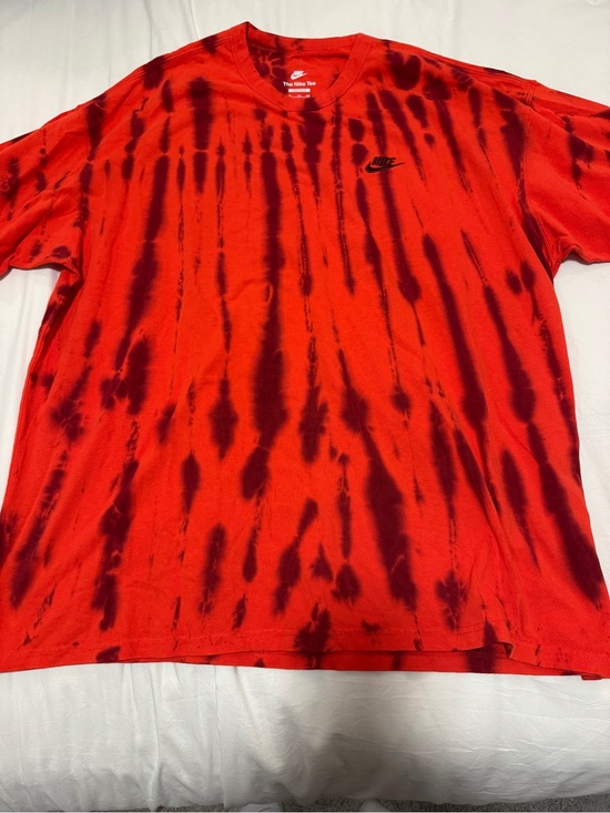 Nike Other - Nike Red and Maroon Tie-Dye Short Sleeve Tee